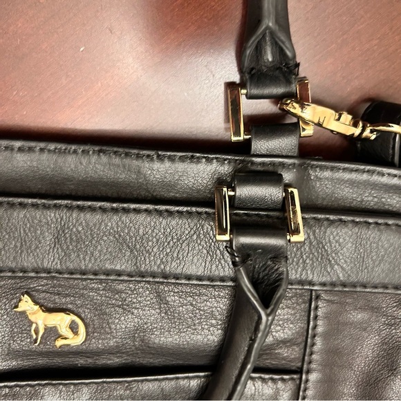 Emma Fox Leather Purse With Shoulder Strap - Picture 14 of 14